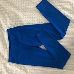 Blue Athletic Leggings